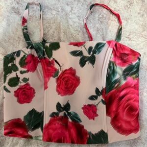 Floral Print Women's Top